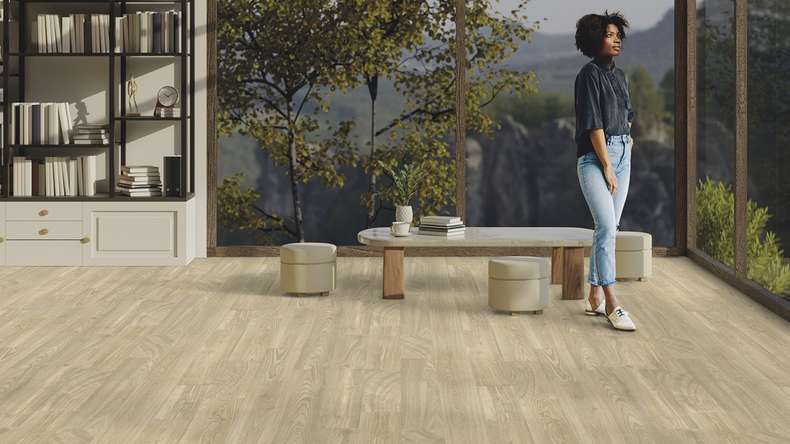 Gerflor CV flooring – TEXLINE Nature 2387 Woodring Clear
