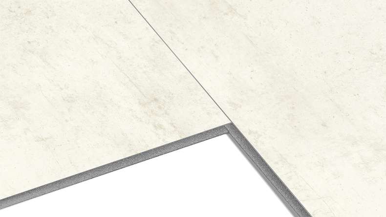 planeo StrongWall - Plastic wall panelling Light Cement 65 x 37.5 cm