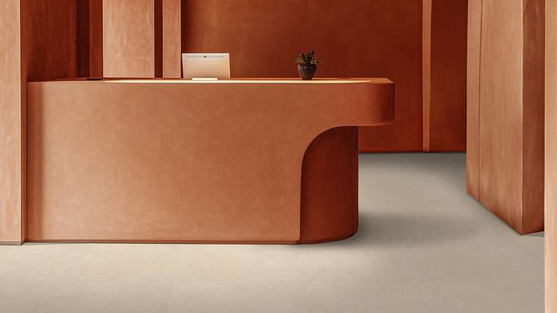 Gerflor adhesive vinyl - Creation 30 Backyard Light Beige