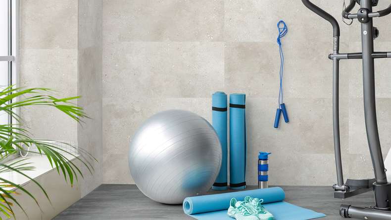 planeo Revea - Wall panelling plastic beige matt 60 x 30 cm