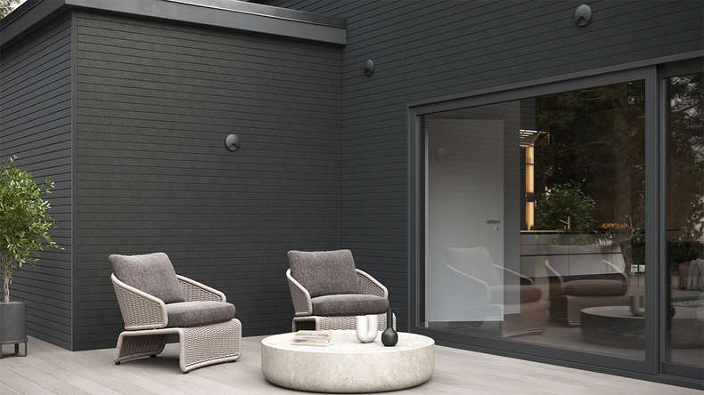 planeo Fassado - BPC facade cladding Ebony 5m (PBF-C20)