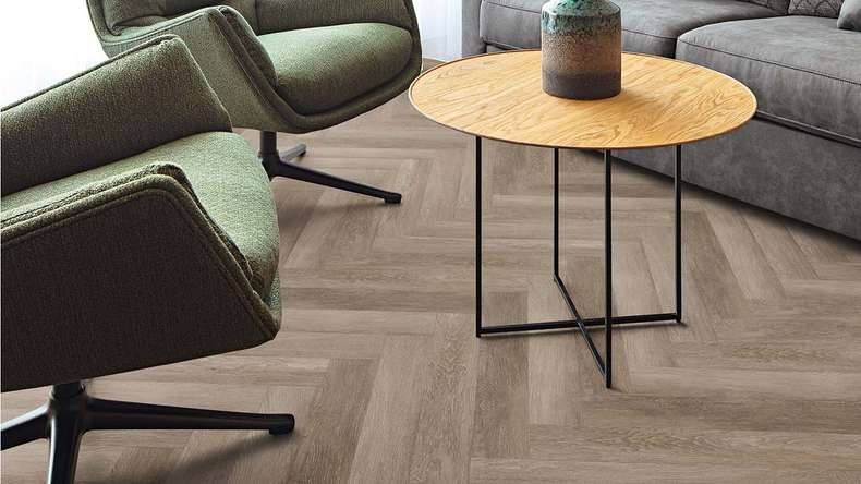 Project Floors adhesive Vinyl - Herringbone PW 1255/HBL (PW1255HBL)