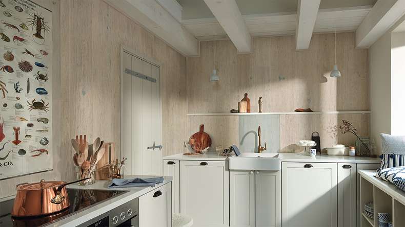 MEISTER Craft SP 400 system panels - authentic white oak - 1090 x 210 x 7.5 mm | 8 pcs (300031-1090210-20130)