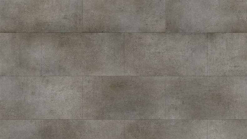 planeo Rigid click vinyl - STEINWERK PUCore XL Stone grey loft | integrated footfall sound insulation (NF-FXL-297)
