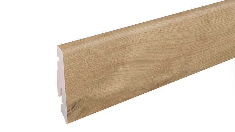 planeo skirting board SolutionX 2in1 - 2400 x 14 x 58 mm Classic Oak (SL0072)