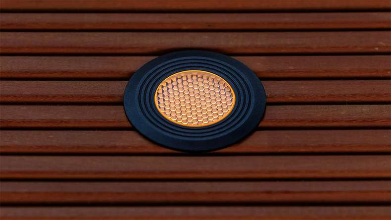 planeo patio lighting 12V - LED recessed light Onyx 60 RA - 1W 23Lumen