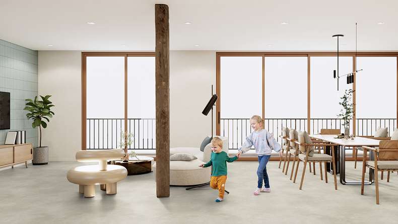 Gerflor CV flooring – TEXLINE Nature 2378 Leone Desert