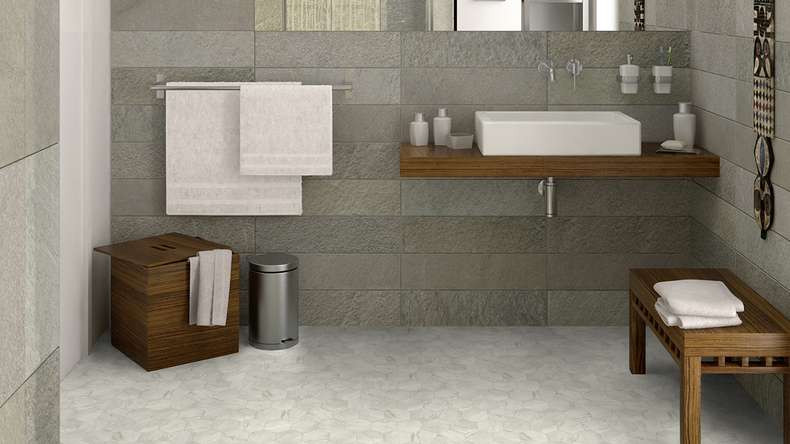 Gerflor CV flooring – TEXLINE Nature 2381 Hexa Cream