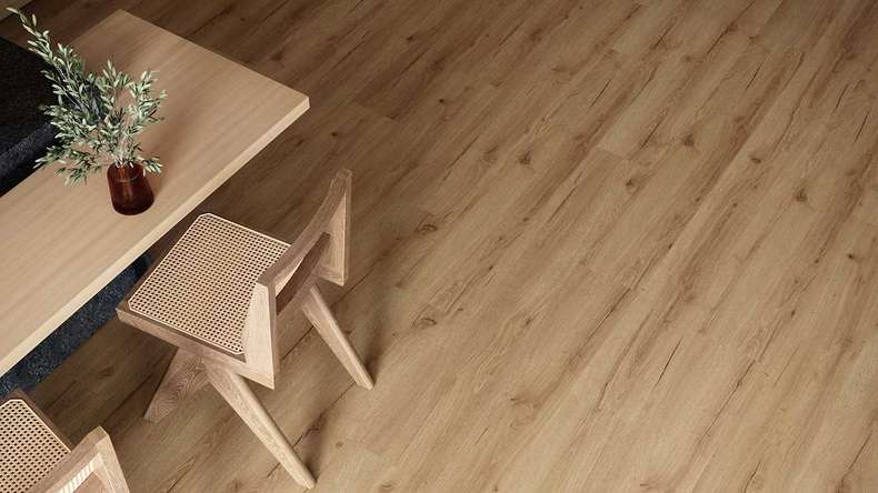 planeo WPC click vinyl - PUREtec MAX 70 EIR Classic Light Oak | Impact sound insulation integrated (RP-A50-6)