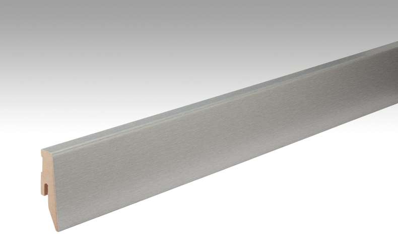 MEISTER Skirtings Stainless steel DF 063 - 2380 x 60 x 20 mm (200005-2380-00063)