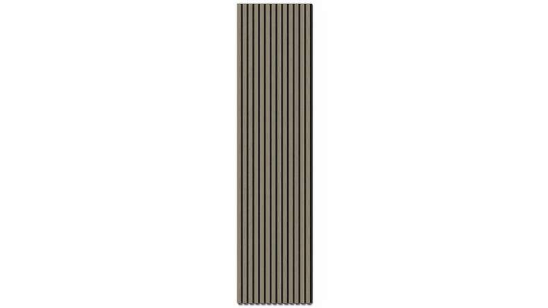 planeo acoustic panels - grey oak 2480 x 600 x 21.5 mm | fire-retardant