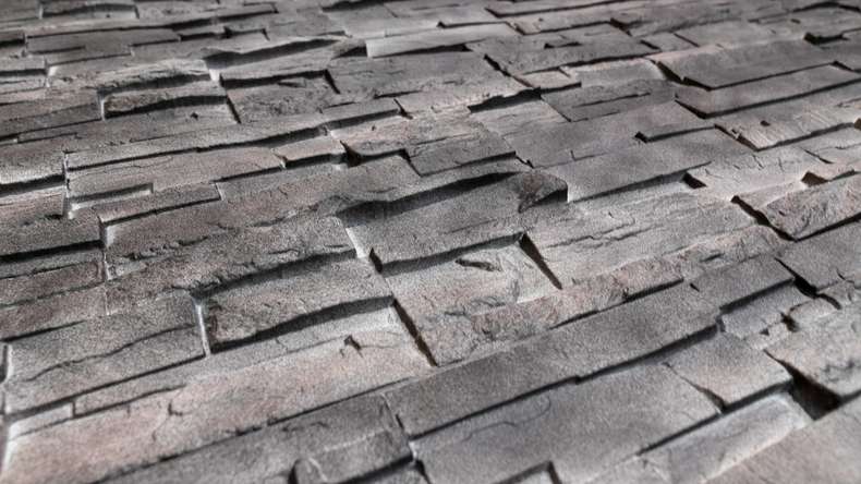 planeo stone-look façade panel - NoviStone Lava 1054 x 334 mm