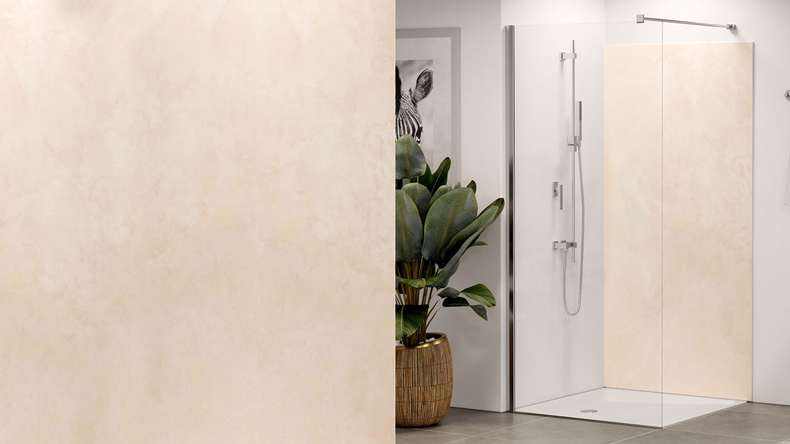 Planeo Wallboard - Limestone Matt - 250 x 60 cm