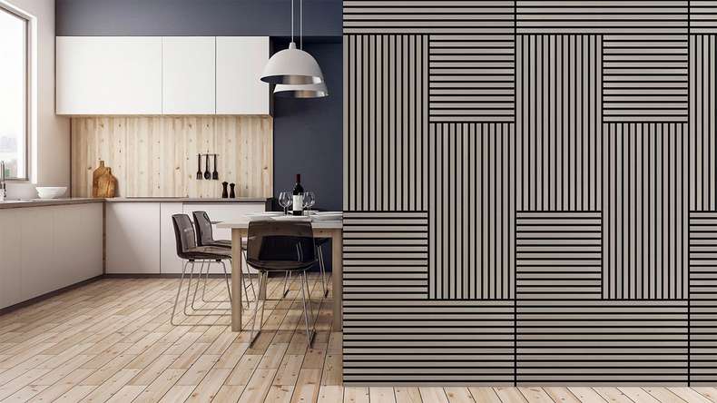 planeo acoustic panel - MixWall Timber Solid Velen Oak 52 x 104 cm | real wood veneer (PLMW-20411A)