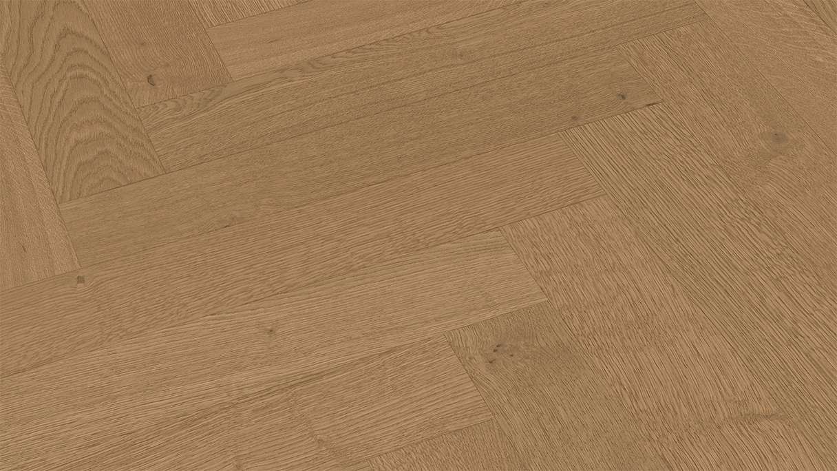 MEISTER Lindura wood flooring HS 500 - 20233 Oak classic clay brown ultra matt lacquered 700 x 140 x 11 mm (500010-0700140-20233)