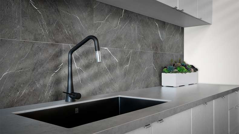Plastic wall cladding - planeo StrongWall - Sardi