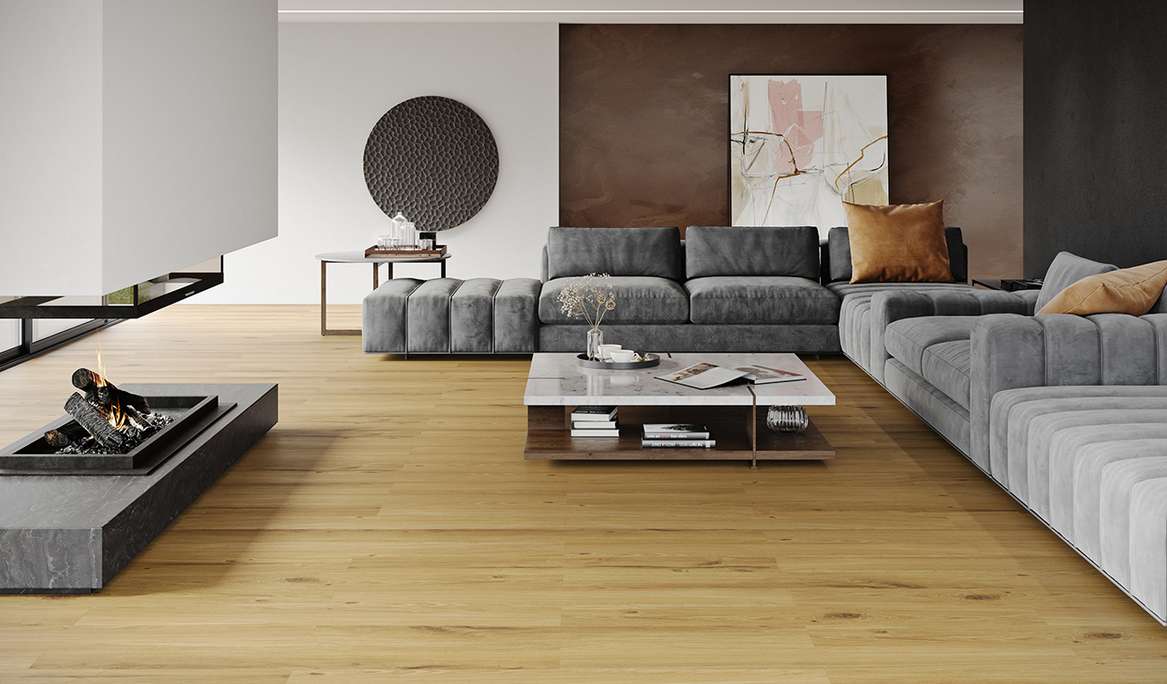planeo Click Vinyl - Rigid Honey Oak 5G | Made in Germany (100P7001)