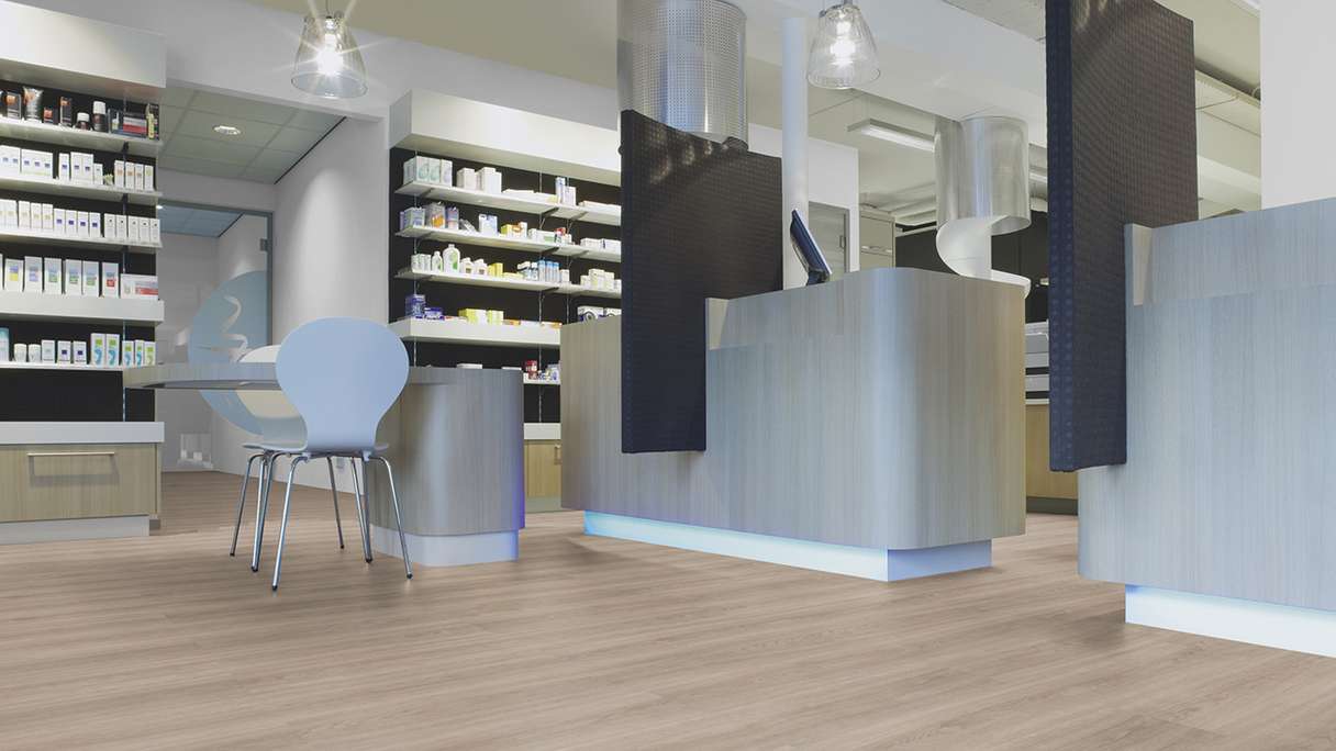 planeo self-adhesive vinyl – SilentIQ Wood 2-in-1 Commercial Carviano | Integrated impact sound insulation (F-DW-SIQ-9080)