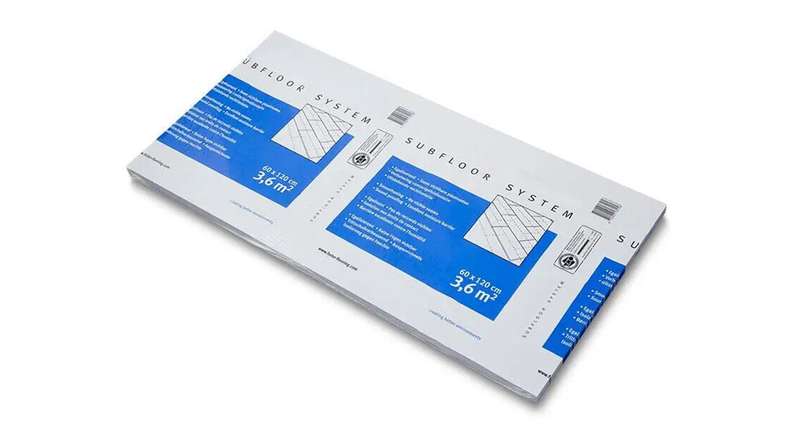 planeo MDF subfloor system - 2-piece