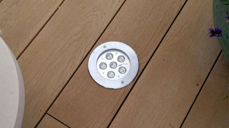 planeo Authoria PureBoard solid decking - Light Natural Oak 3.6m textured
