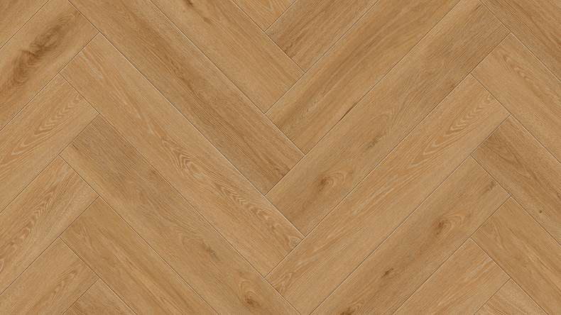 Gerflor adhesive vinyl - Creation 55 Aquinoah Honey | Herringbone