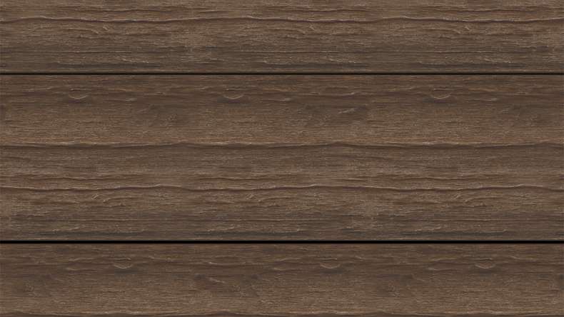 planeo ANTIKWoodline – WPC CoEx-coated solid decking board – Ipe Brown 3m – rustic/smooth brushed