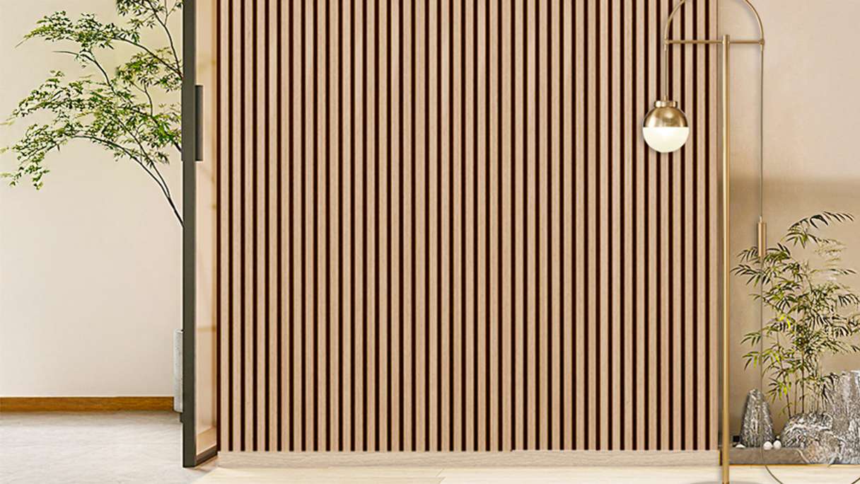 Skaben SilentWall acoustic panels - Natural light oak