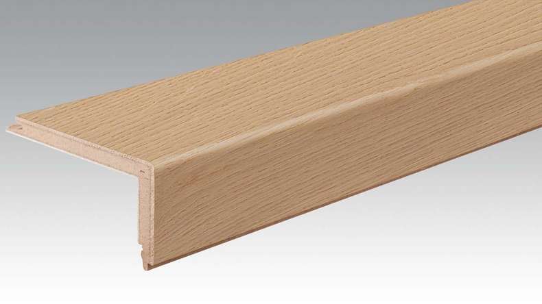 planeo Parquet stair nosing profile L-Profile - Authentica Oak Crema (PMTL-0109)