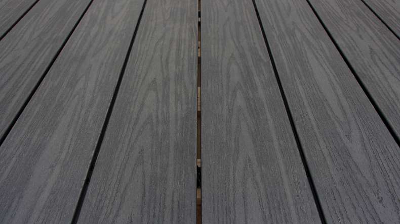 planeo TitanWood - solid plank dark grey antique aged/brushed