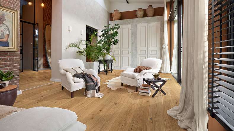 MEISTER Wood flooring - Natureflex HD 100 Authentic oak 20017 | Authentic appearance (500139-2200210-20017)