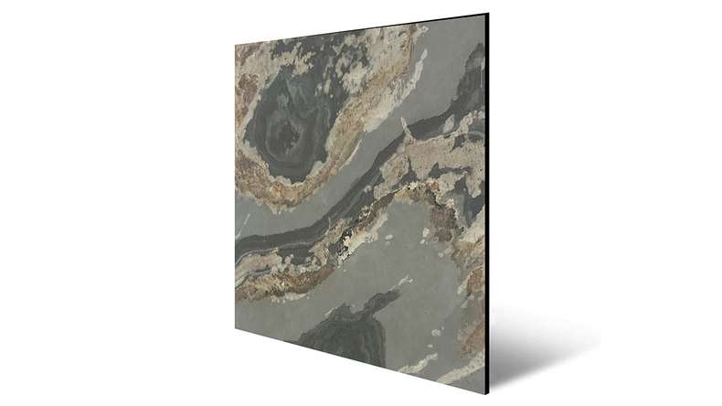 planeo acoustic panel - MixWall Mineral Mood Antique Slate 52 x 52 cm | real stone (PLMW-10411B)