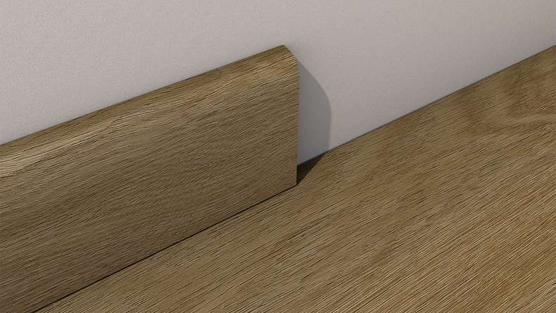 Gerflor Vinyl Skirting - Blomma Brown 10 x 60 x 2000mm (6086S194)
