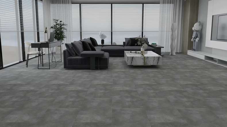 planeo Click Vinyl - Rigid Anthracite Gray (DF-81201)