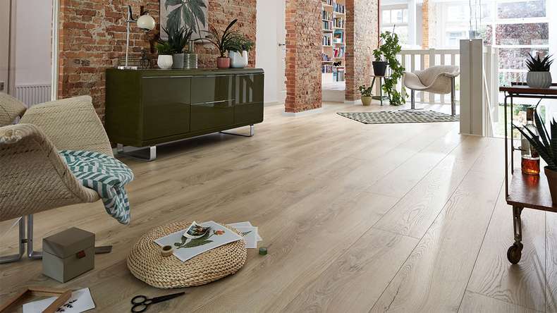 MEISTER Laminate - MeisterDesign LL 250 Castle oak pure 06840 | synchronised embossing (600009-2052248-06840)