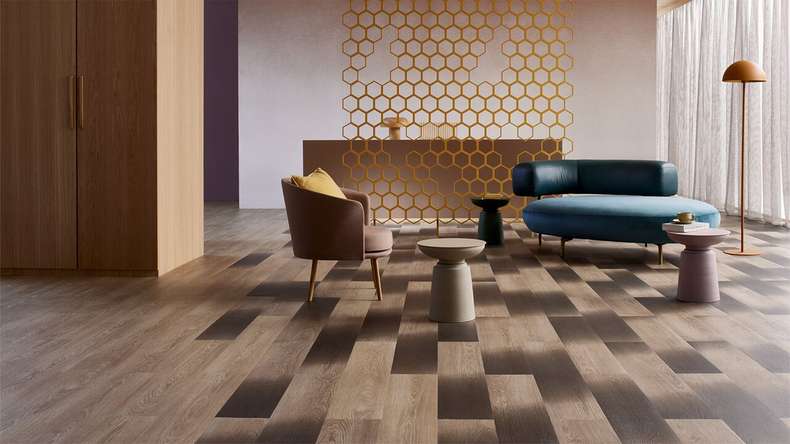 Forbo Allura Wood 70 adhesive vinyl - Light Timber Gradient (63534DR7)