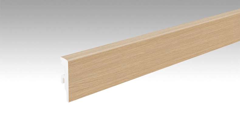 MEISTER skirting boards Profile 20 PK Aqua Lakewood Oak natural 7456 - 2380 x 60 x 16 mm (200014-2380-07456)