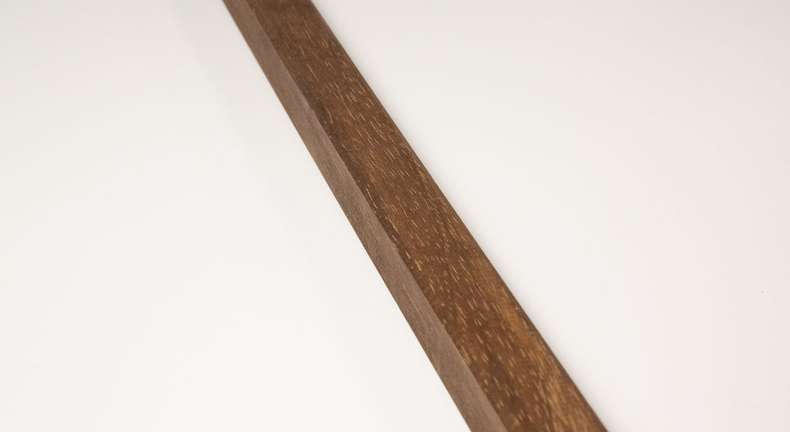 planeo WoodWall - Wood strip brown - 2.4m
