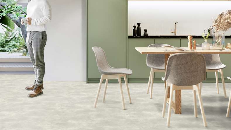 Gerflor CV flooring – TEXLINE Nature 2389 Konkret Dove