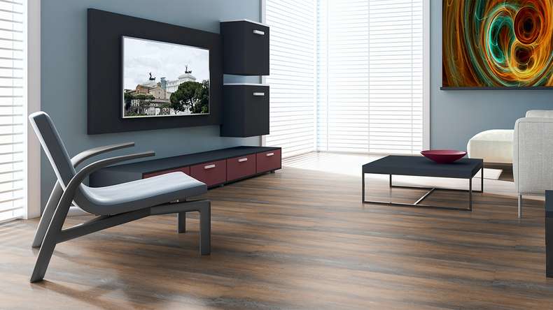 Skaben Multilayer Vinyl - TitanCore Harvard Oak | integrated impact sound insulation (ST-6202806)