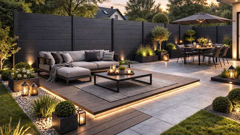 planeo Classic - BPC plug-in fence anthracite
