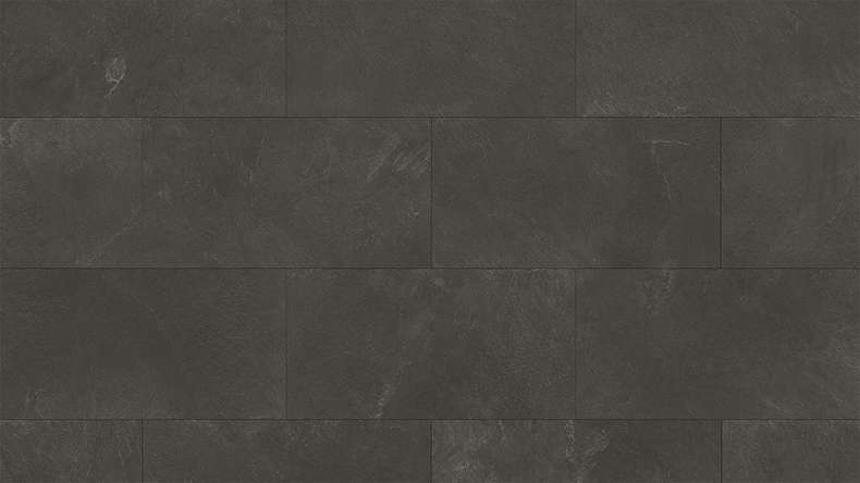 planeo Rigid click vinyl - STEINWERK PUCore XL stone rock anthracite | integrated footfall sound insulation (NF-FXL-298)