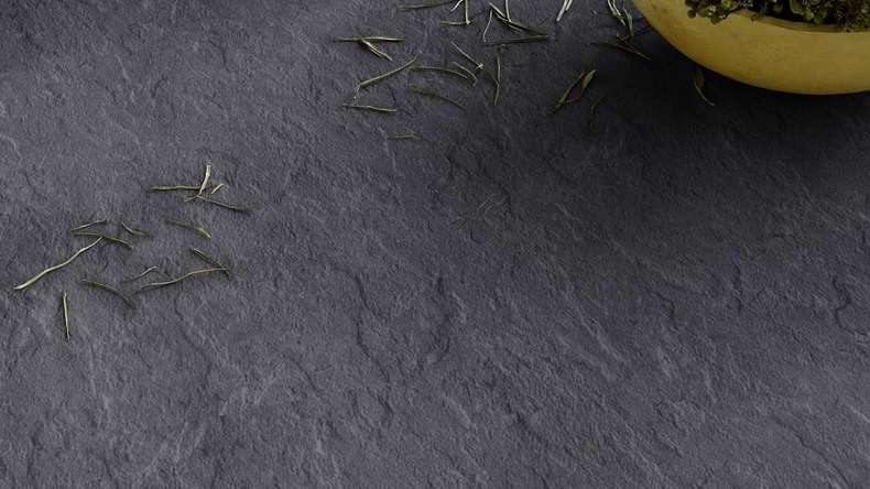 Gerflor adhesive vinyl self-adhesive - Design Slate Anthracite (32370220)