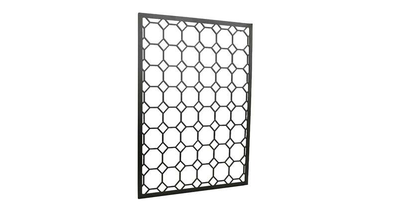 planeo storage grid - black with 4 S-hooks
