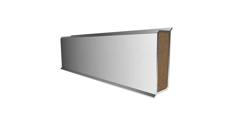 Project Floors - Skirting board SO 1005 - 12.6 x 40 mm (so1005)
