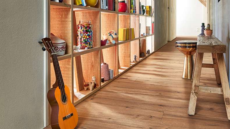 MEISTER Laminate - MeisterDesign LL 150 Oak rustic cognac 06256 | Made in Germany (600007-2052220-06256)