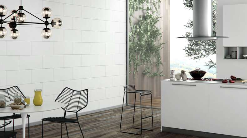 Skaben DesignWall Aqua plastic wall panelling - Blanco 60 x 30 cm