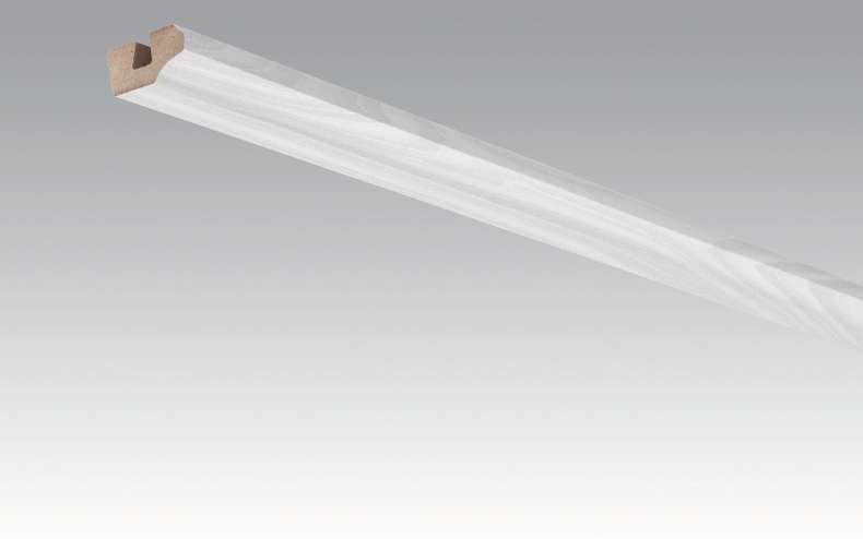 MEISTER Skirting Boards Ceiling Trims Silver Ash 330 - 2380 x 38 x 19 mm (200031-2380-00330)
