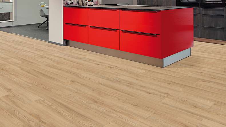 planeo Rigid click vinyl - FlexCore 30 Oyster Oak | Impact sound insulation integrated (plfc-5220FS30)