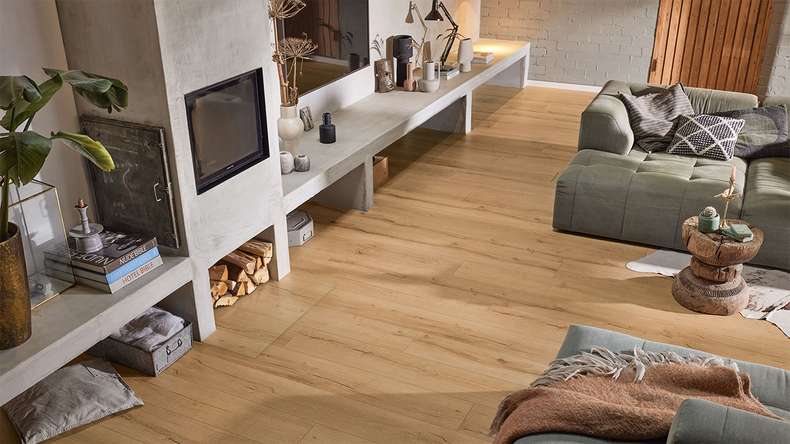 MEISTER Design flooring MeisterDesign. next DL 500 S - 07114 Natural reclaimed oak | Impact sound insulation integrated (400055-2052220-07114)