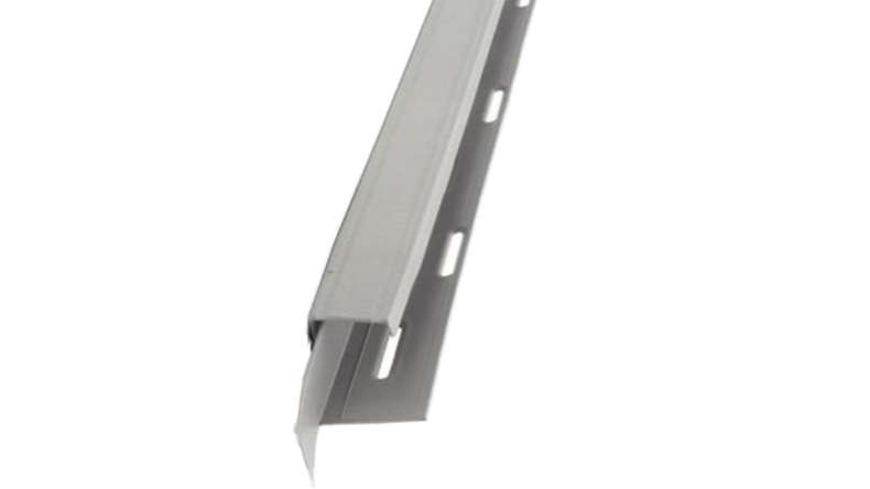 planeo facades Universal U-profile 2-piece Heritage Gray - 1850 x 50 x 50 mm
